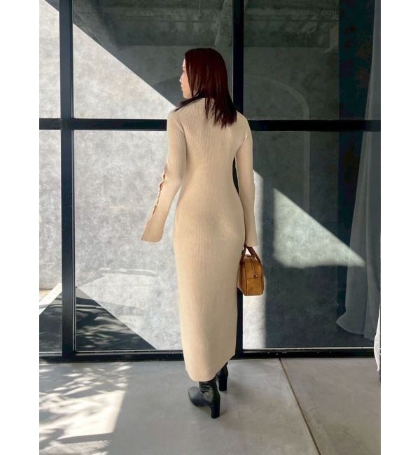 LAGUNAMOON「ビックカラーメタルボタンワンピース」|ワンピース|