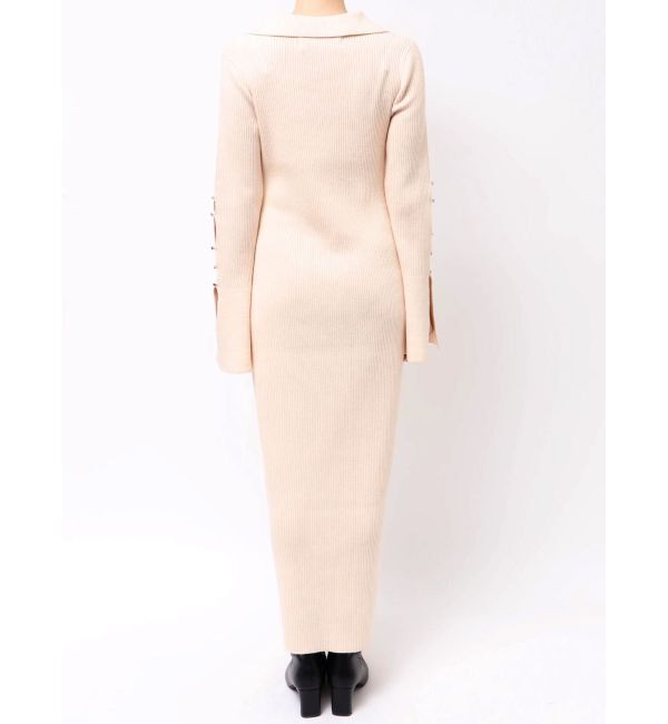 LAGUNAMOON「ビックカラーメタルボタンワンピース」|ワンピース|