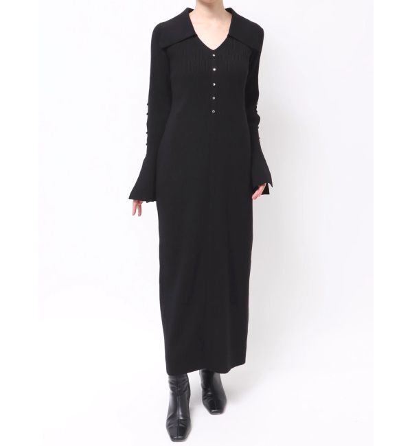 LAGUNAMOON「ビックカラーメタルボタンワンピース」|ワンピース|