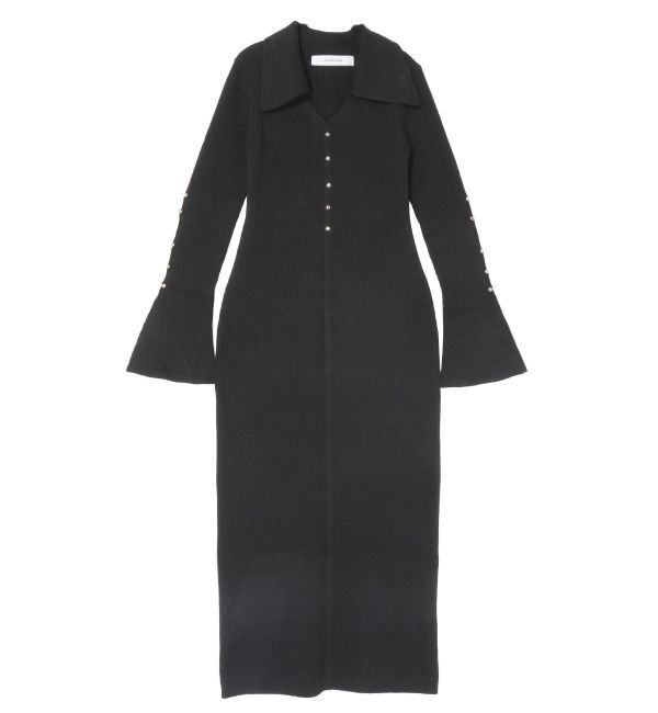 LAGUNAMOON「ビックカラーメタルボタンワンピース」|ワンピース|