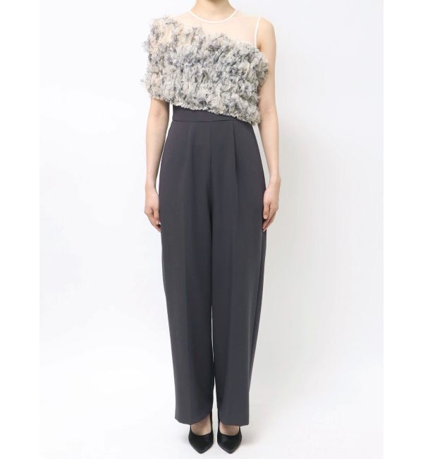 LAGUNAMOON「LADYチュールオフショルパンツドレス」|ドレス|