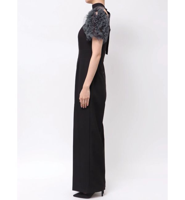 LAGUNAMOON「【ソンイさんコラボ】LADYチュールショルダーパンツドレス」|ドレス|