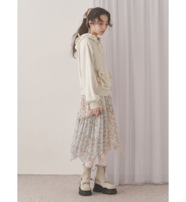 merry jenny「ribbon ribbonニットブーツ」|ショートブーツ|