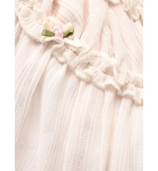 merry jenny「シアーギャザーチュニック」|シャツ・ブラウス|