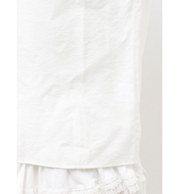 merry jenny「おはなスカラップブラウス」|シャツ・ブラウス|