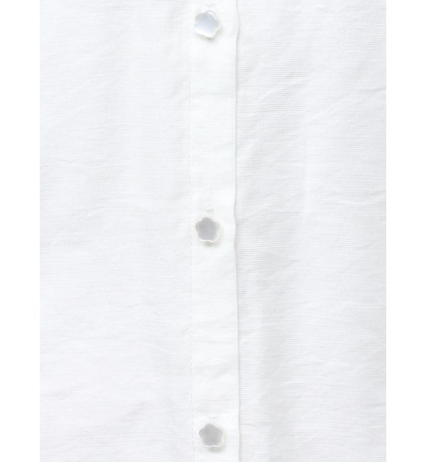 merry jenny「おはなスカラップブラウス」|シャツ・ブラウス|