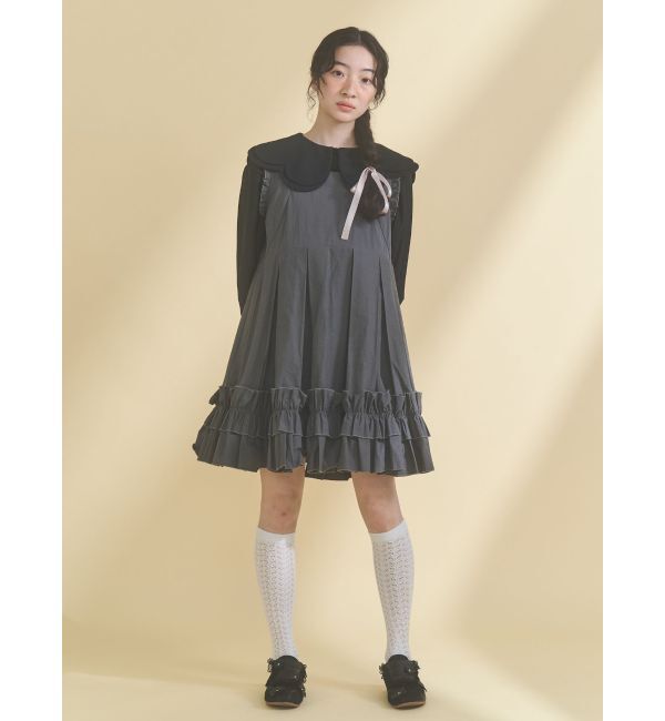 merry jenny「おはなスカラップブラウス」|シャツ・ブラウス|