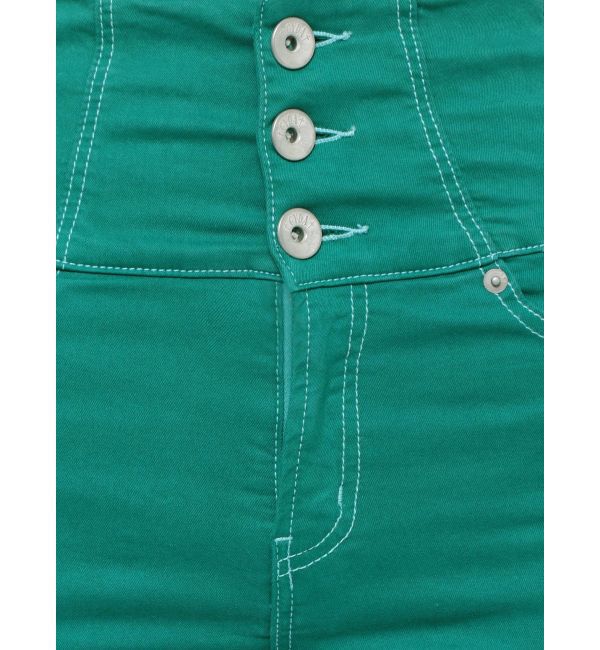 GYDA「ハイウエストボタンカラーパンツ」|その他|