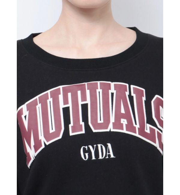 GYDA「MUTUALSショートスウェットトップス」|スウェット・ジャージ|