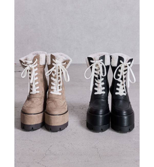 GYDA「TANK SOLES BOAショートブーツ」|ショートブーツ|