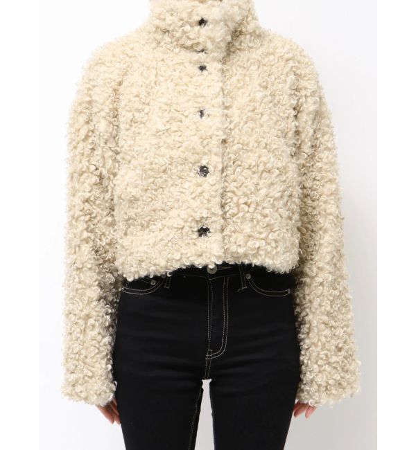 GYDA「プードルフェイクファーコート」|ダウン|