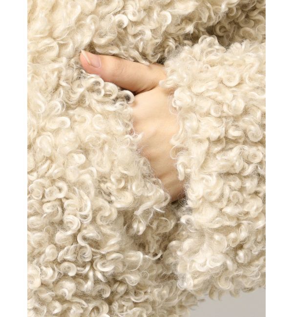 GYDA「プードルフェイクファーコート」|ダウン|