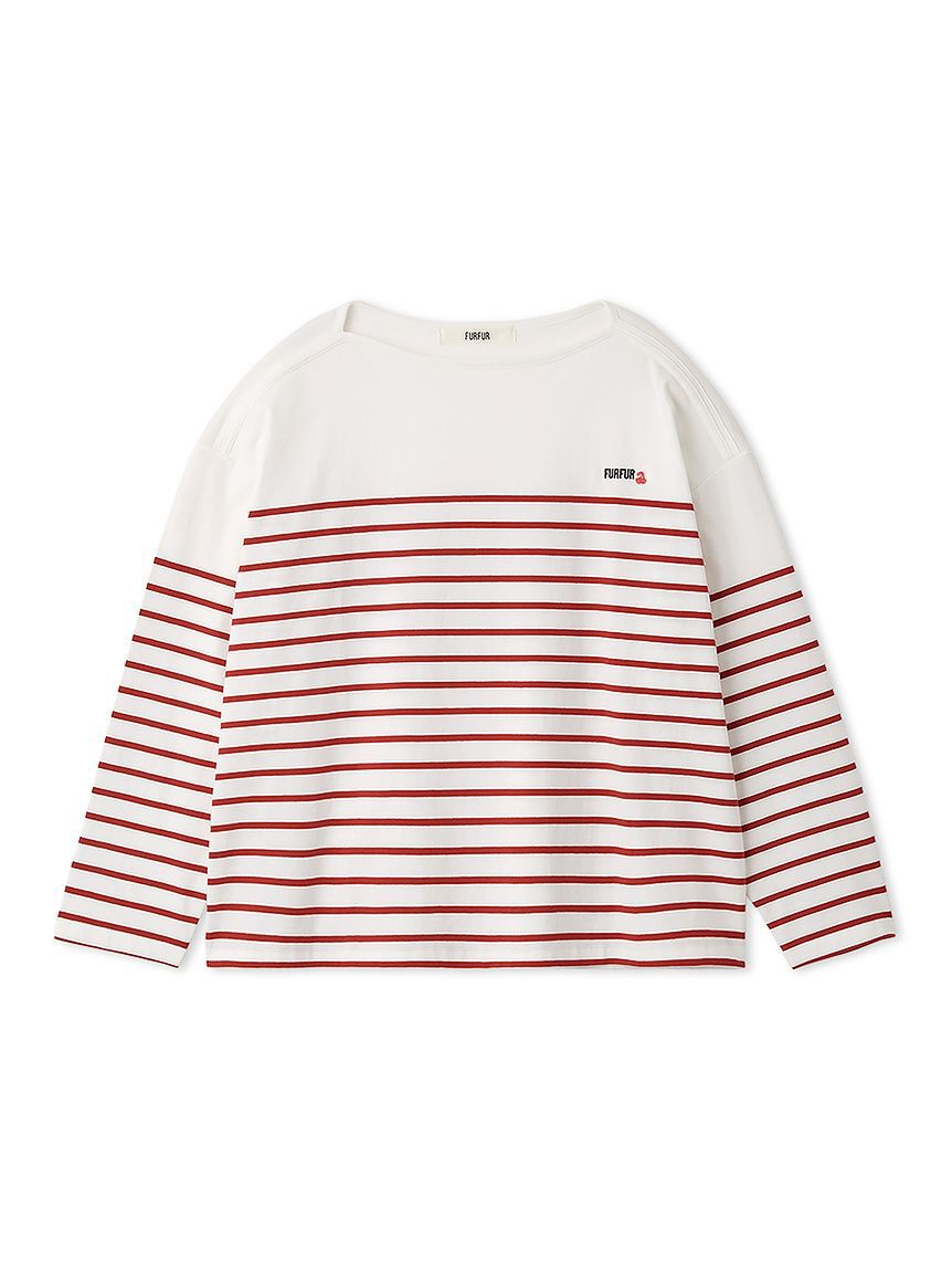 FURFUR「バスクボーダーロングスリーブTシャツ」|Tシャツ・カットソー|