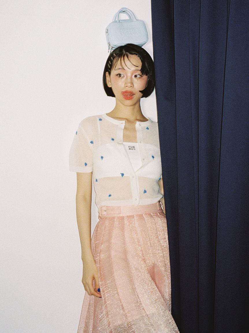 FURFUR「ロゴ刺繍バンドゥブラトップ」|インナー|