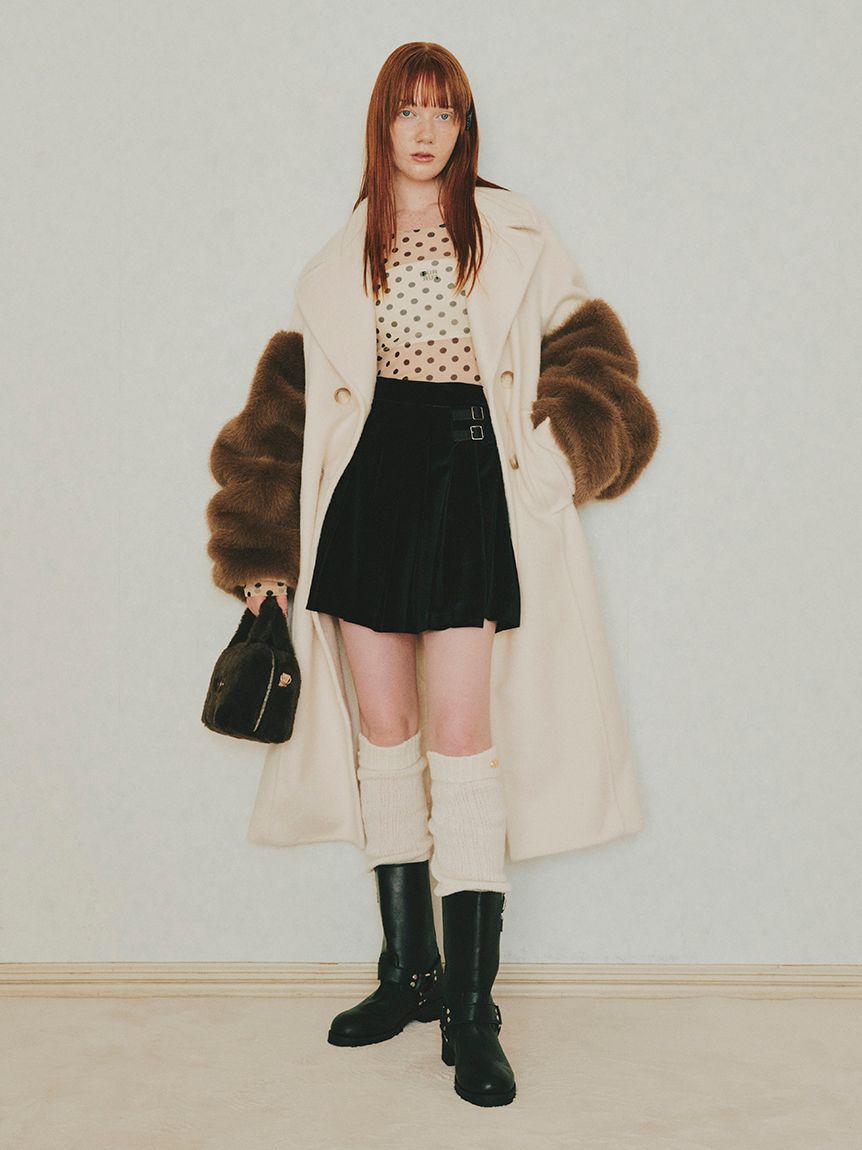 FURFUR「ロゴ刺繍バンドゥブラトップ」|インナー|