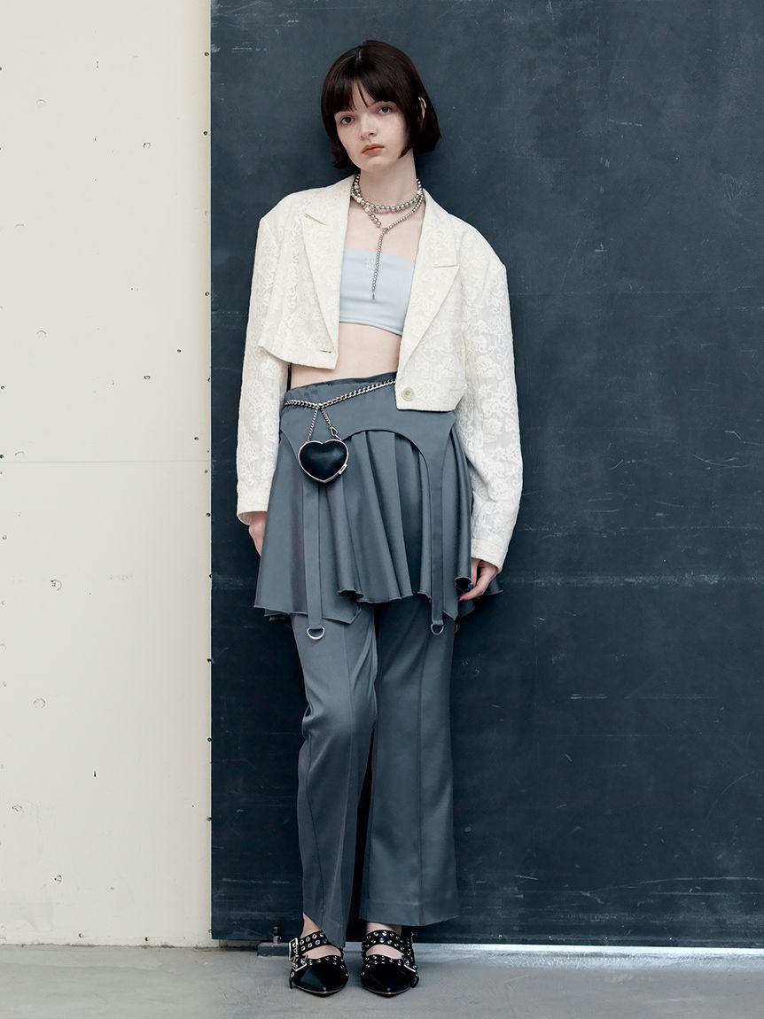 FURFUR「ロゴ刺繍バンドゥブラトップ」|インナー|