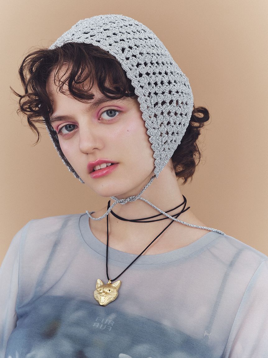 FURFUR「ロゴ刺繍バンドゥブラトップ」|インナー|