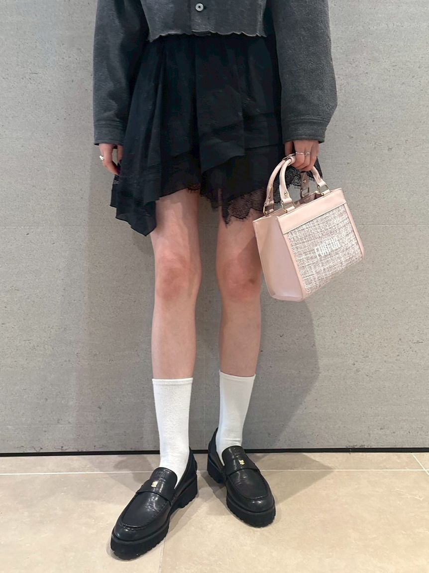 FURFUR「ハンカチ刺繍スカショーパン」|キュロット|