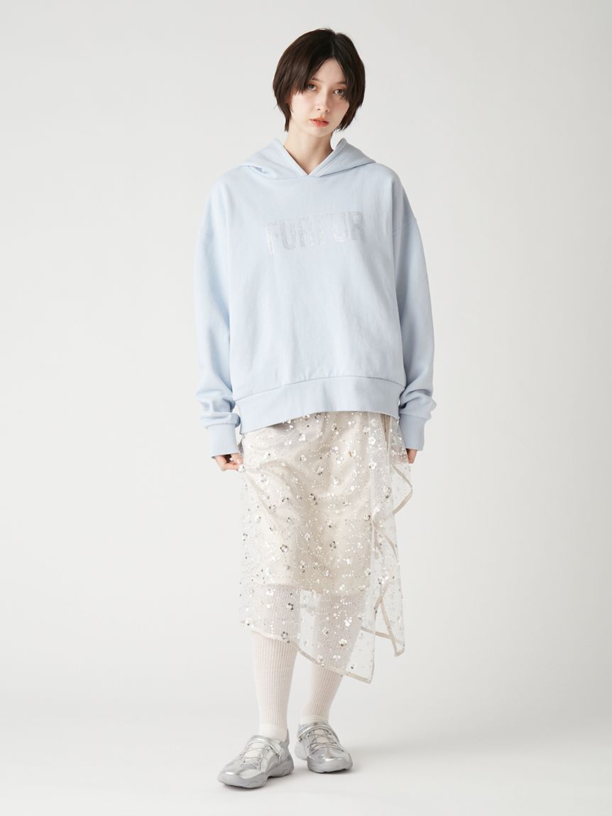 FURFUR「スパンコールラップスカート」|スカート|