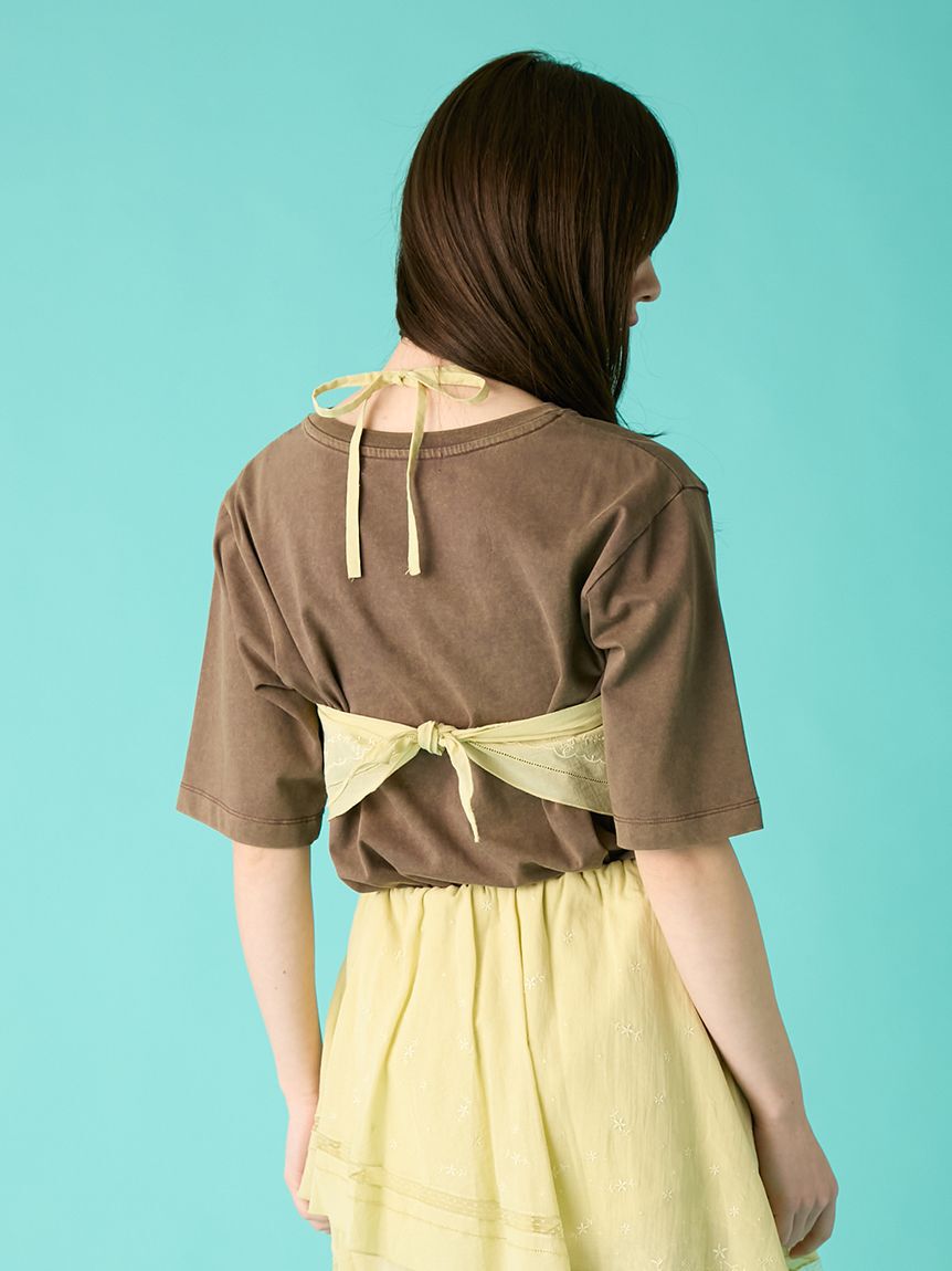 FURFUR「ハンカチ刺繍マルチウェイキャミソール」|キャミソール|