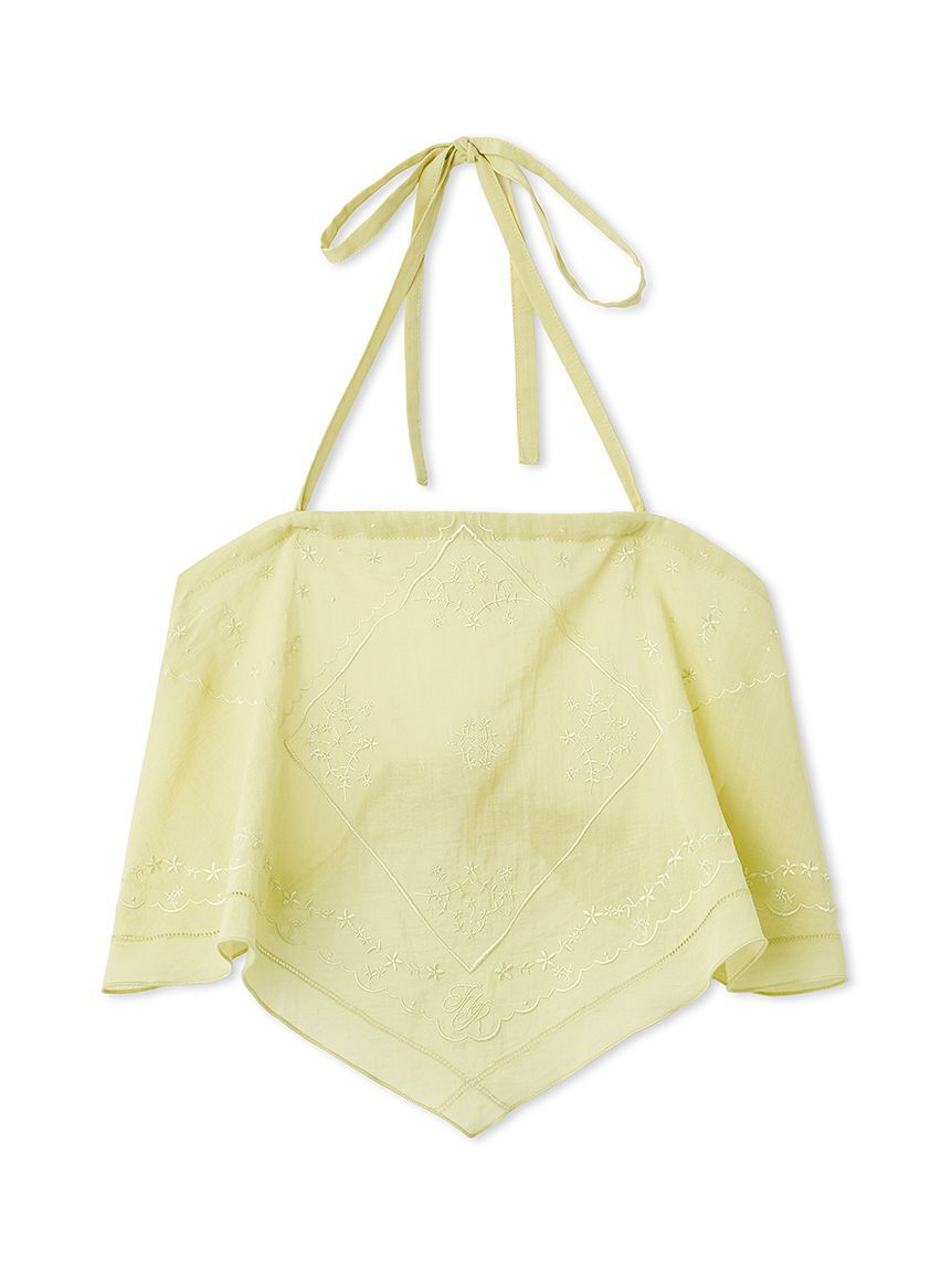 FURFUR「ハンカチ刺繍マルチウェイキャミソール」|キャミソール|