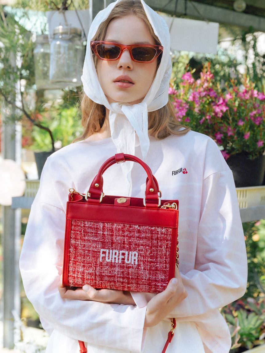 FURFUR「ハンカチ刺繍マルチウェイキャミソール」|キャミソール|