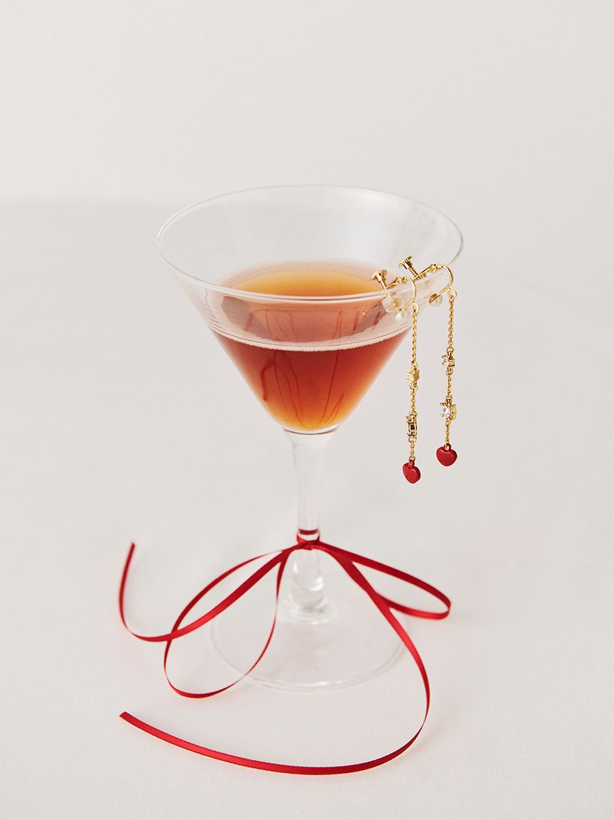 FURFUR「ハートモチーフイヤリング」|イヤリング|