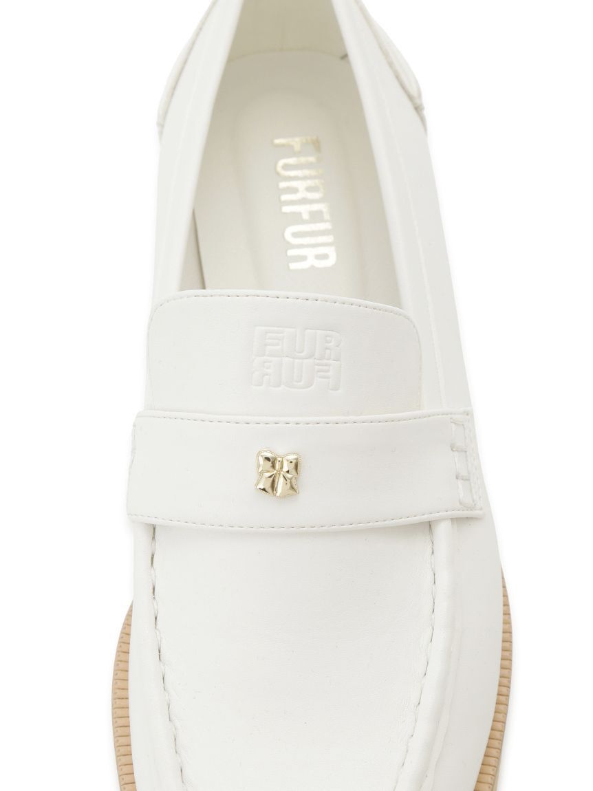 FURFUR「ミニリボンカシメローファー」|パンプス|