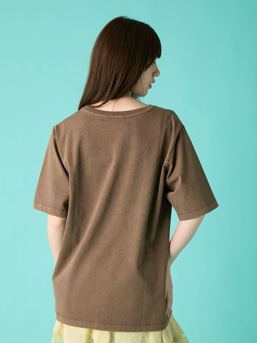 FURFUR「フリルハートモチーフTシャツ」|Tシャツ・カットソー|