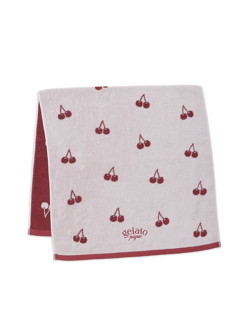 gelato pique「チェリーバスタオル」|タオル|