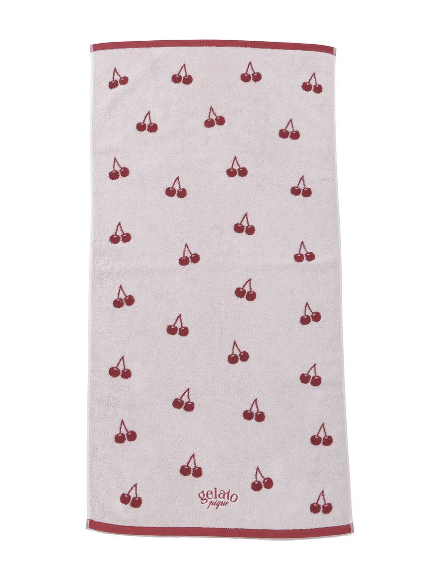 gelato pique「チェリーバスタオル」|タオル|