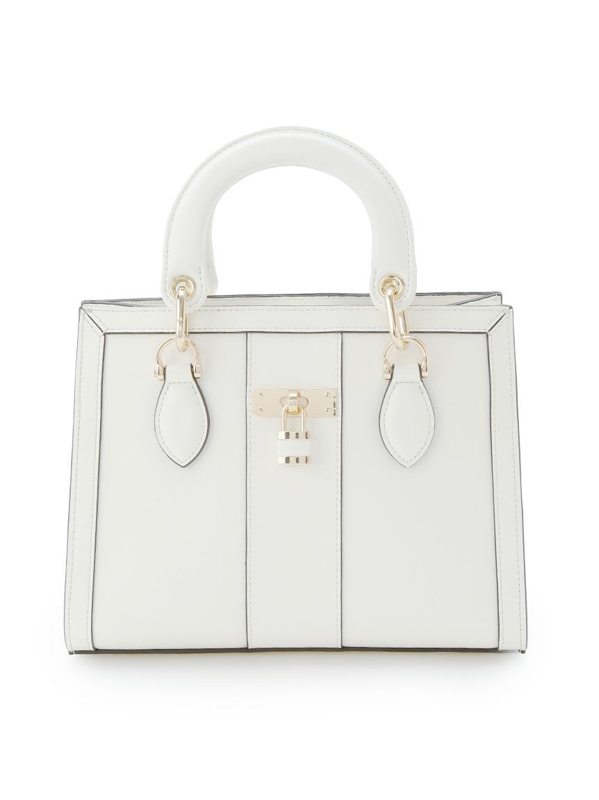 SNIDEL「スクエアパッドロックバッグ」|ハンドバッグ|