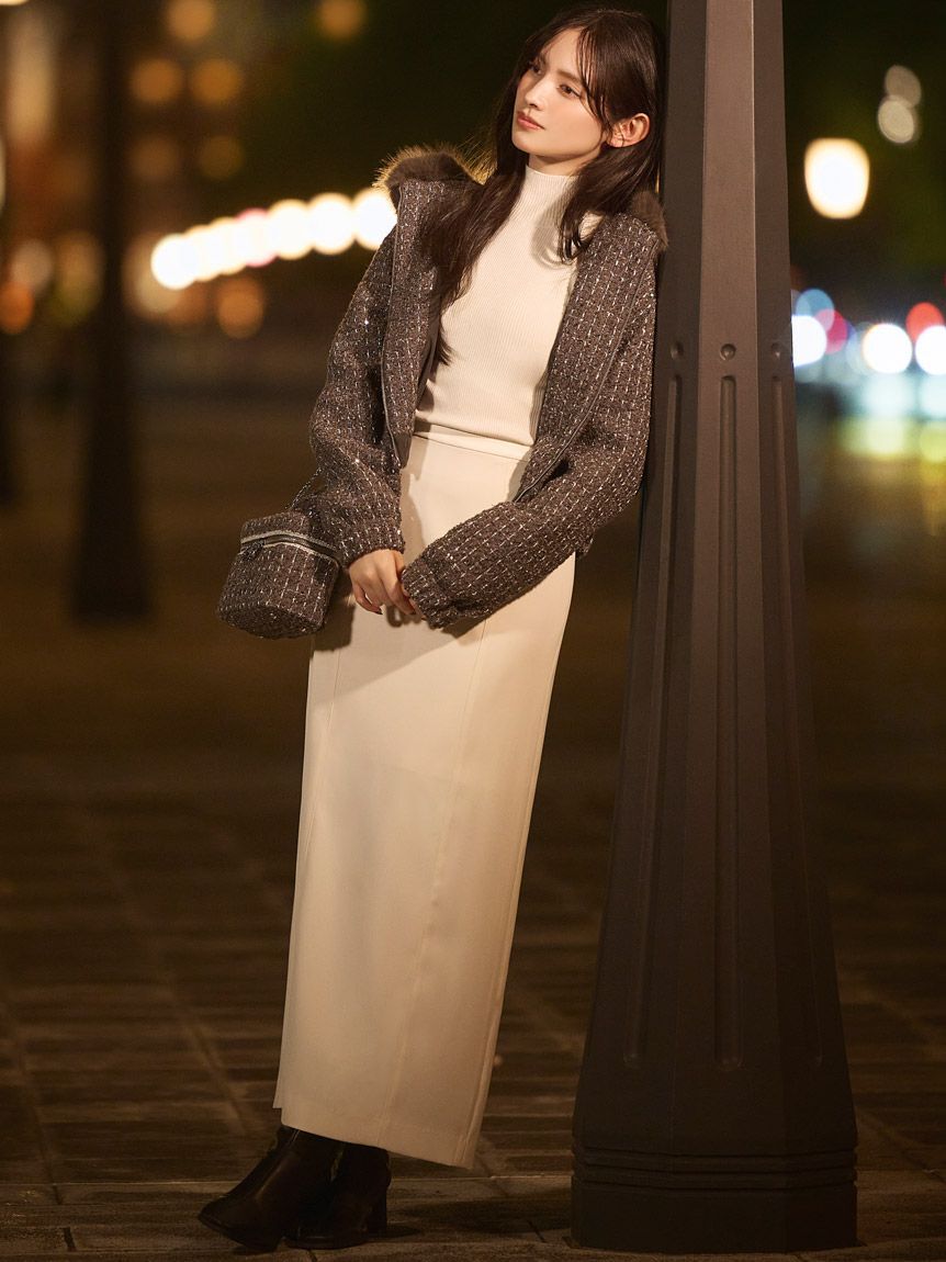 SNIDEL「シンプルペンシルスカート」|スカート|IVR