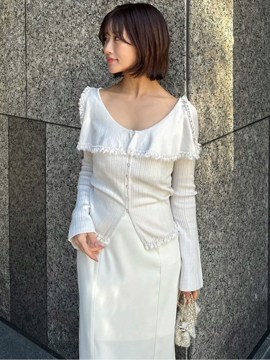 SNIDEL「シンプルペンシルスカート」|スカート|