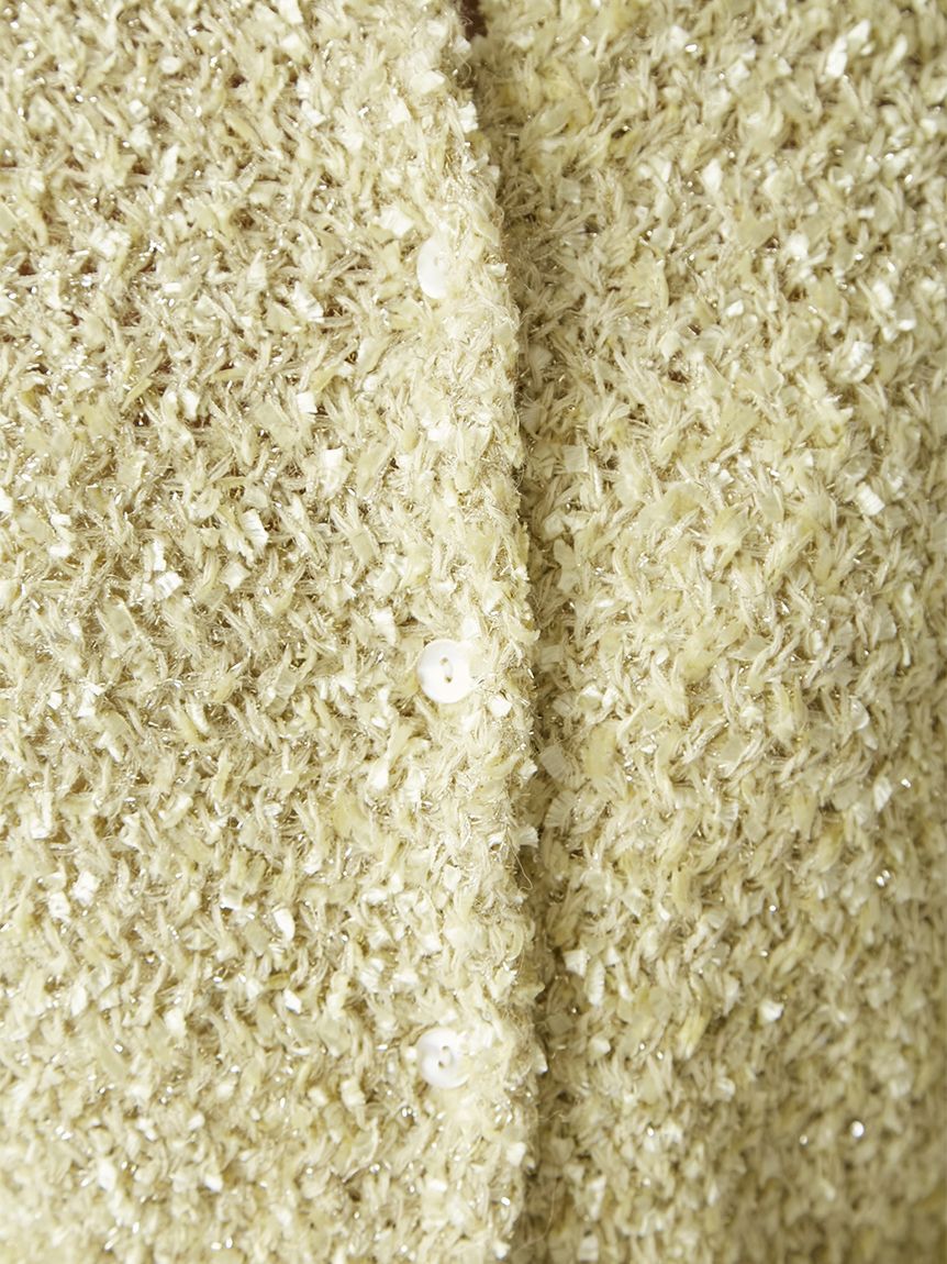 FRAY I.D「スパングルヤーンラメカーディガン」|カーディガン|