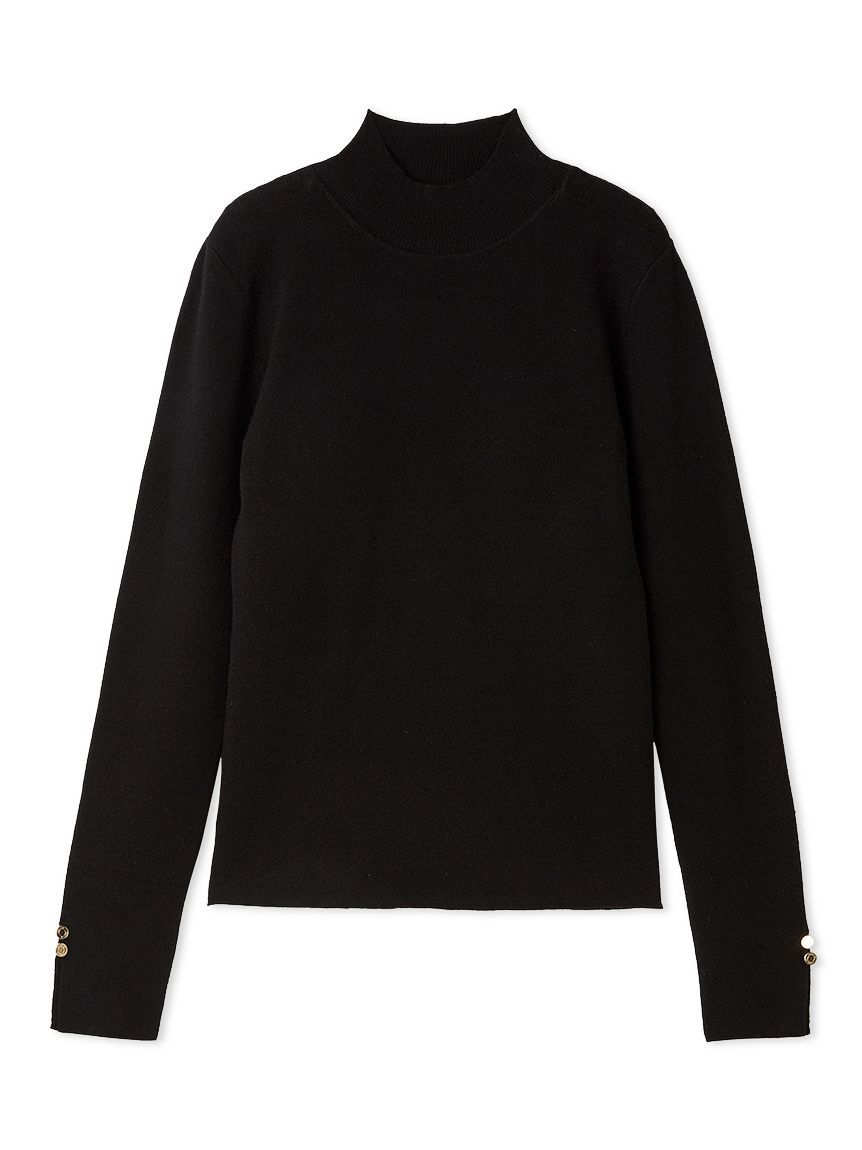 FRAY I.D「シルクブレンドバックオープンタートルニット」|ニット・セーター|