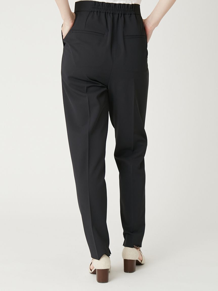 FRAY I.D「サイドスリットテーパードパンツ」|チノ|