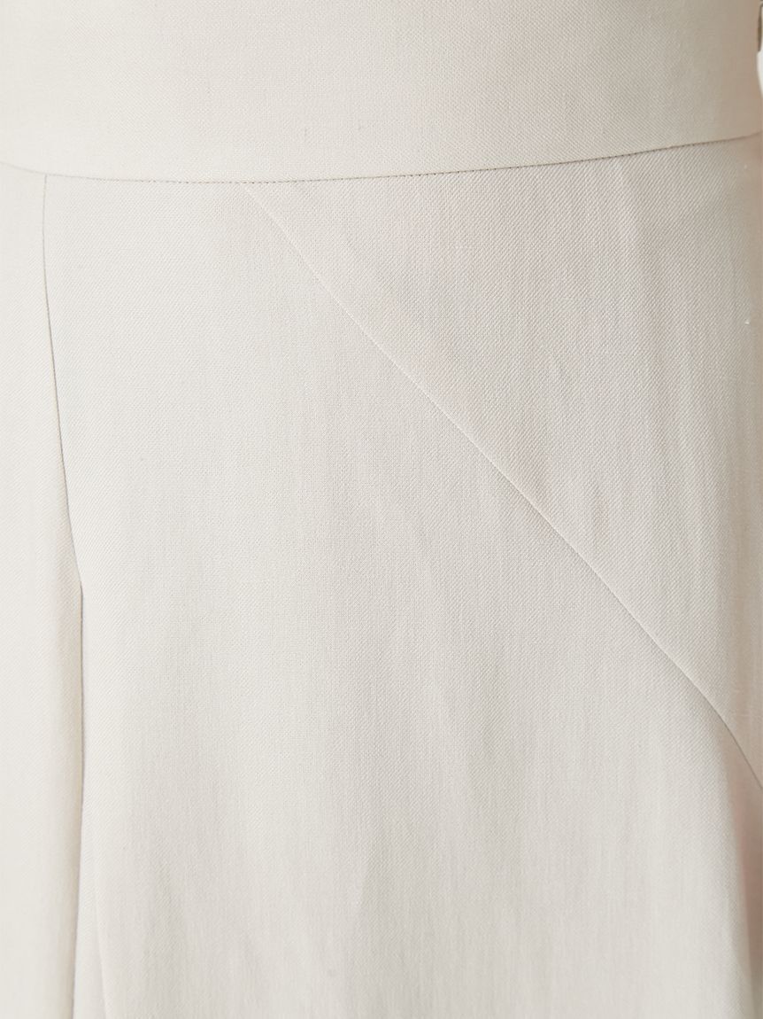 FRAY I.D「アシメドレープリネンスカート」|スカート|