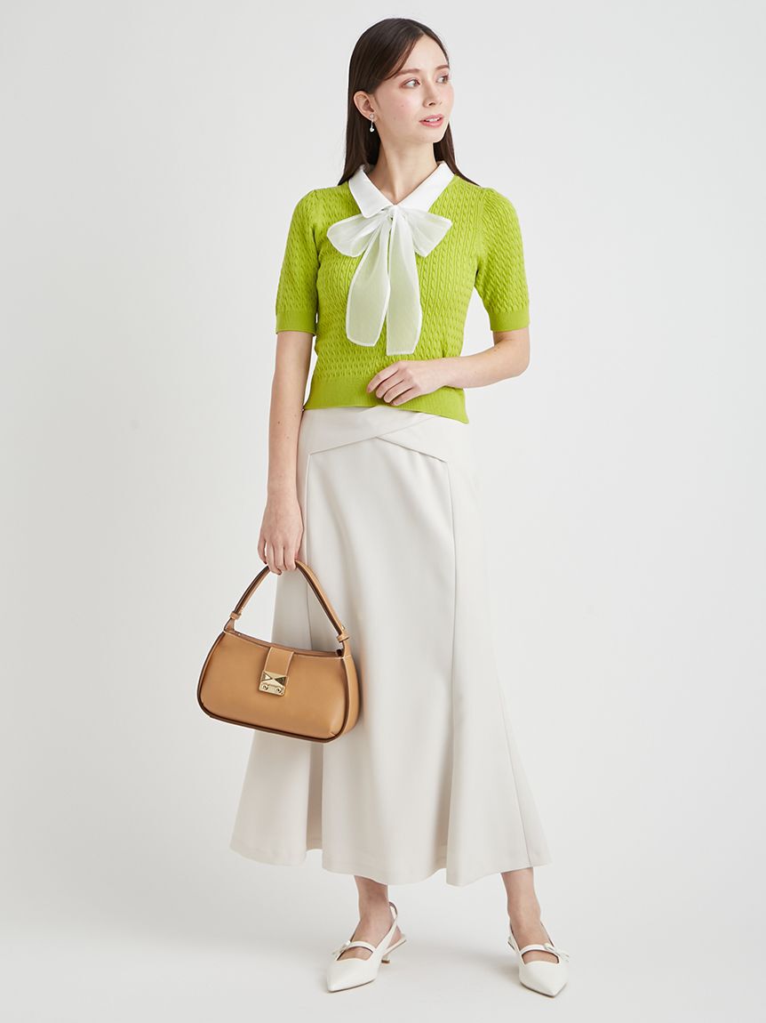 CELFORD「【洗える】ツイストデザインマーメイドスカート」|スカート|