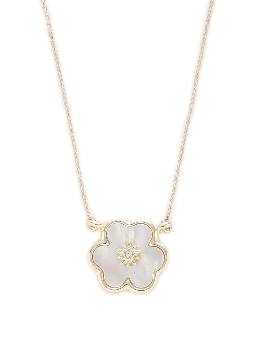 CELFORD「白蝶貝クローバーネックレス」|ネックレス|