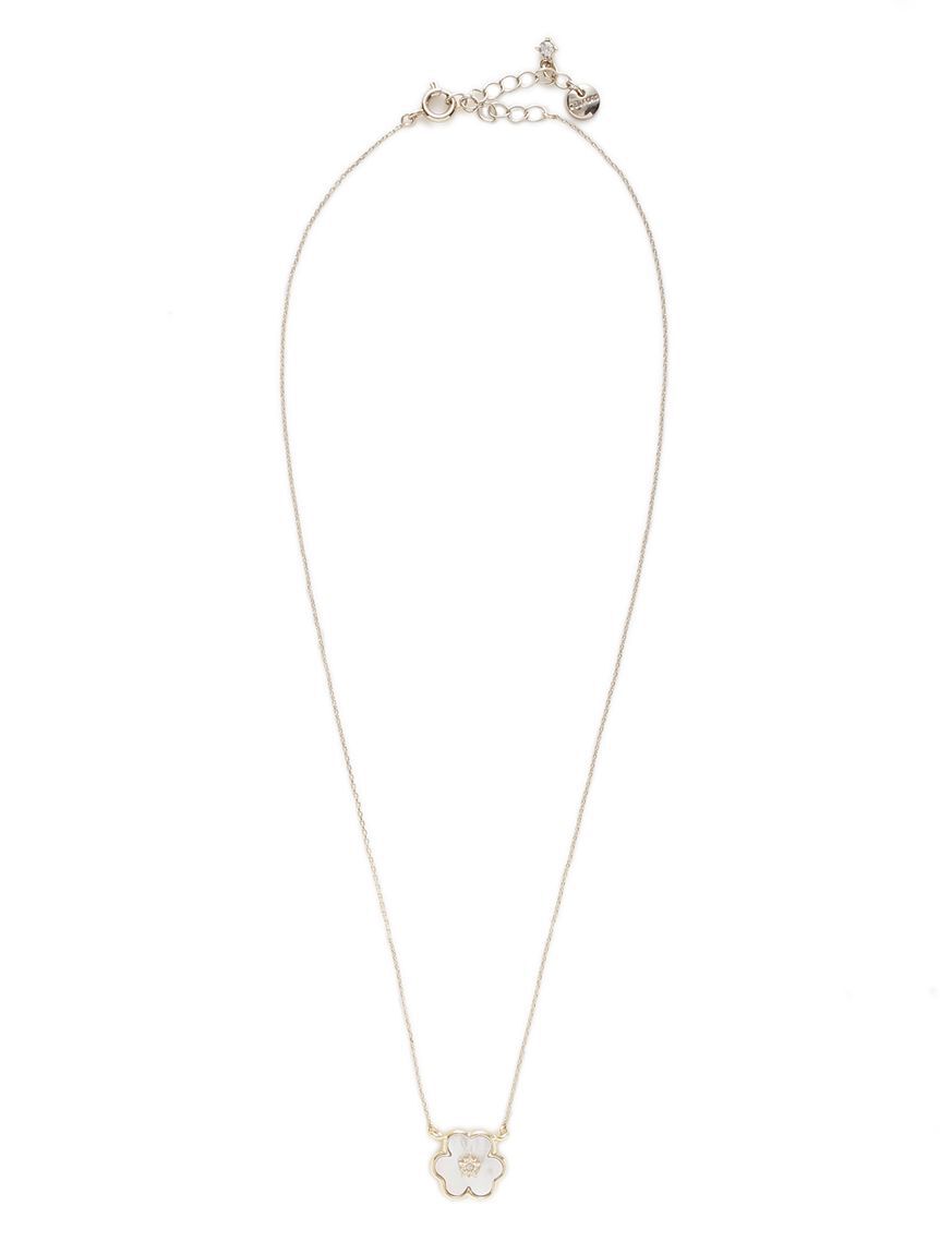 CELFORD「白蝶貝クローバーネックレス」|ネックレス|