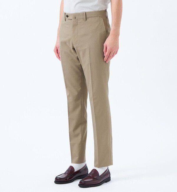 MACKINTOSH PHILOSOPHY「トロッター ウルトラライトトラウザーズ#11 ドットサッカー」|スラックス|