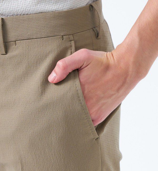 MACKINTOSH PHILOSOPHY「トロッター ウルトラライトトラウザーズ#11 ドットサッカー」|スラックス|