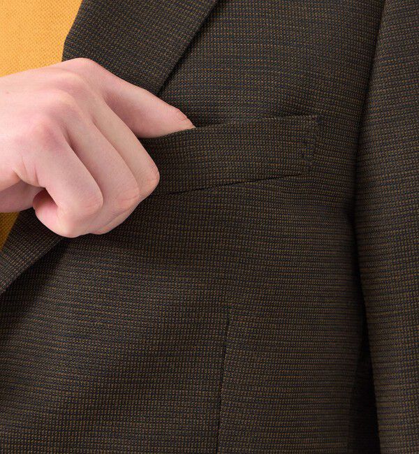 MACKINTOSH PHILOSOPHY「テーラードジャージー ジャケット ウール混メッシュジャージー」|テーラードジャケット|