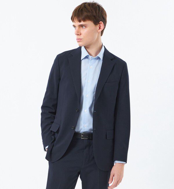 MACKINTOSH PHILOSOPHY「【予約販売】トロッター ジャケット#070 ハイストレッチメッシュ」|テーラードジャケット|ネイビー