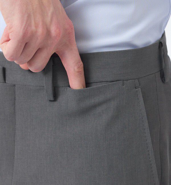 MACKINTOSH PHILOSOPHY「【予約販売】トロッター トラウザーズ#070 ハイストレッチメッシュ」|スラックス|