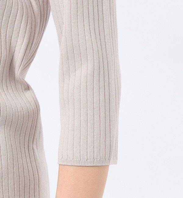 MACKINTOSH PHILOSOPHY「フリルカラーリブニット」|ニット・セーター|