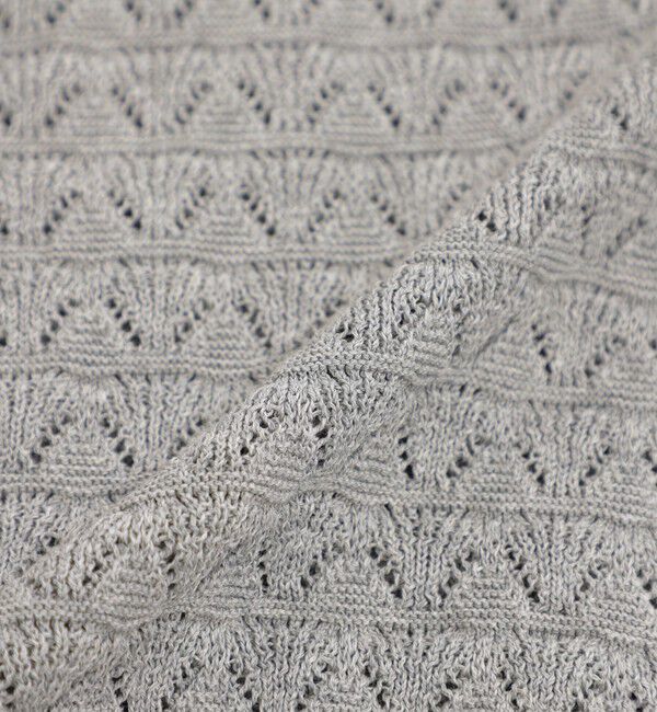 MACKINTOSH PHILOSOPHY「アイレットレースポロニット」|ニット・セーター|