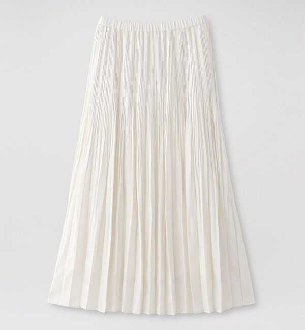  「エージングドビーギャザースカート」|スカート|