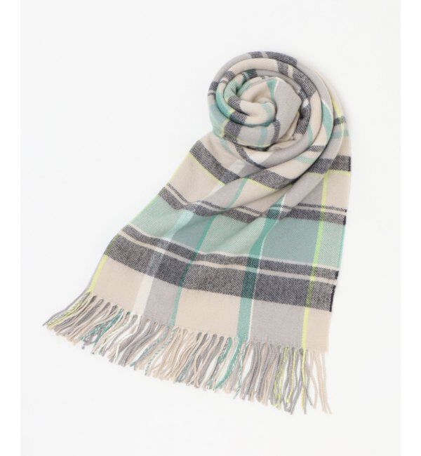 ikka「大伴チェックストール」|マフラー|